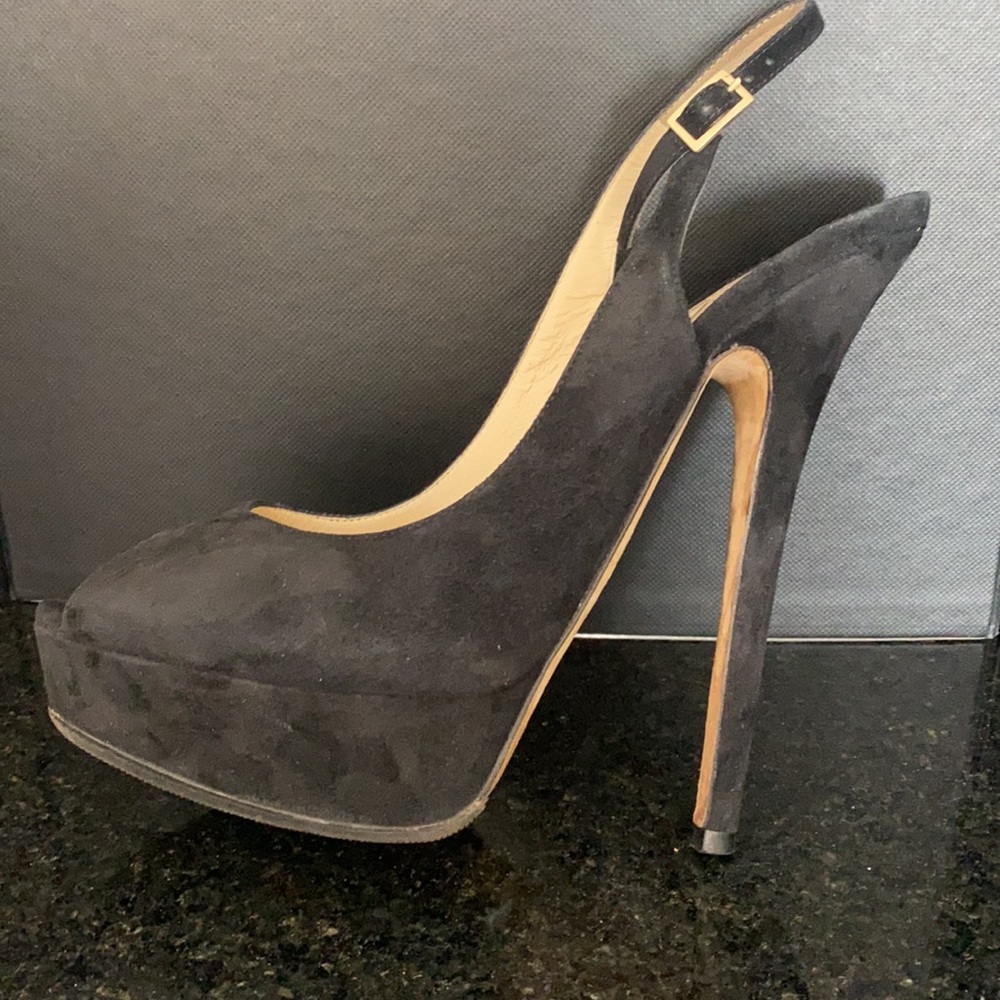 High heel Jimmy Choo Platform, Peep Toe Heels